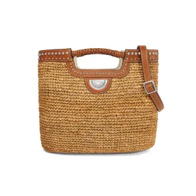 South Hampton Straw Hand Held Tote - H73648