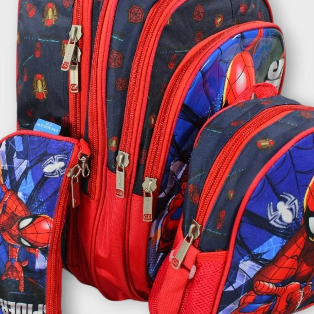 Spiderman 18 Inches School Set