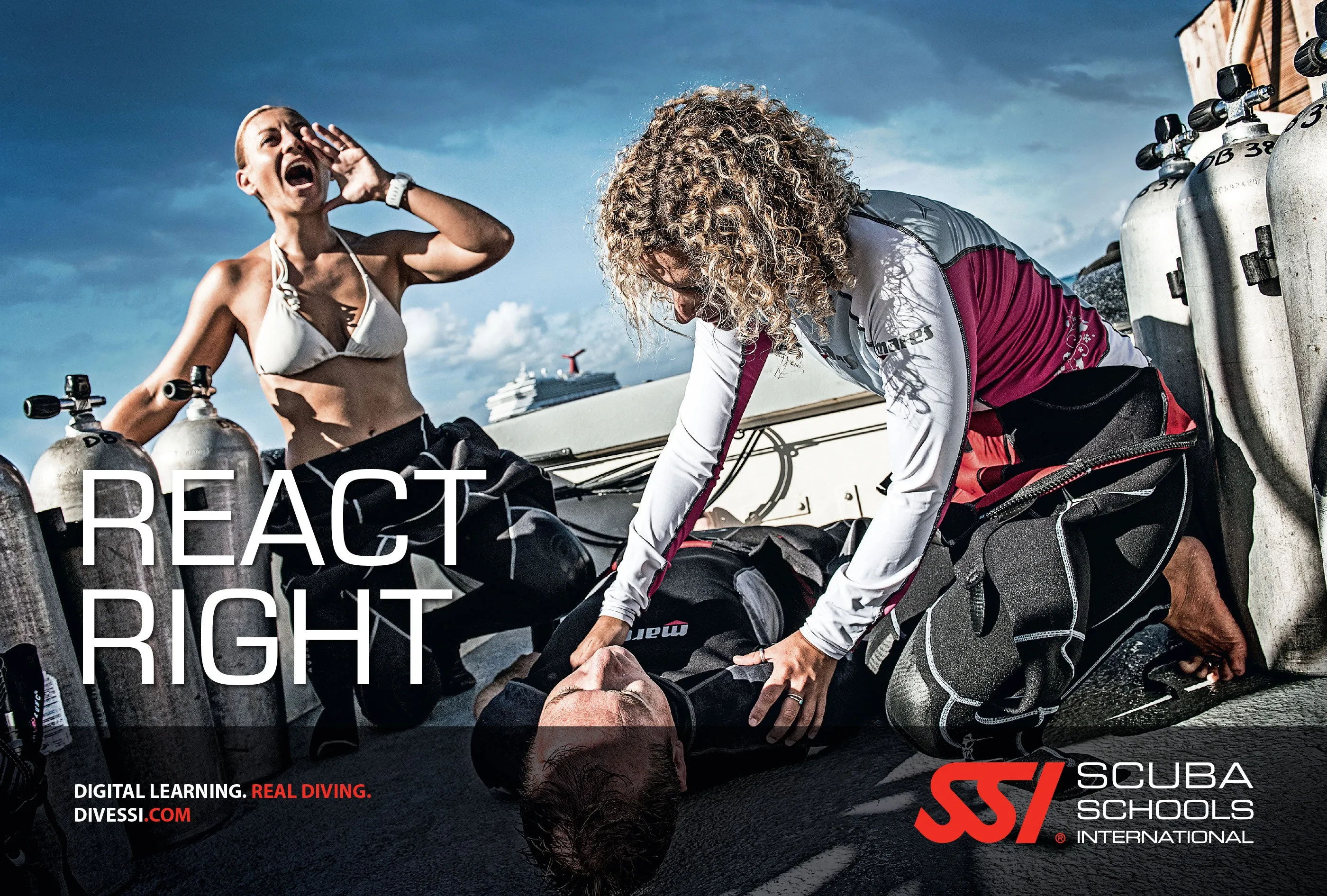 SSI React Right AED/O2/CPR