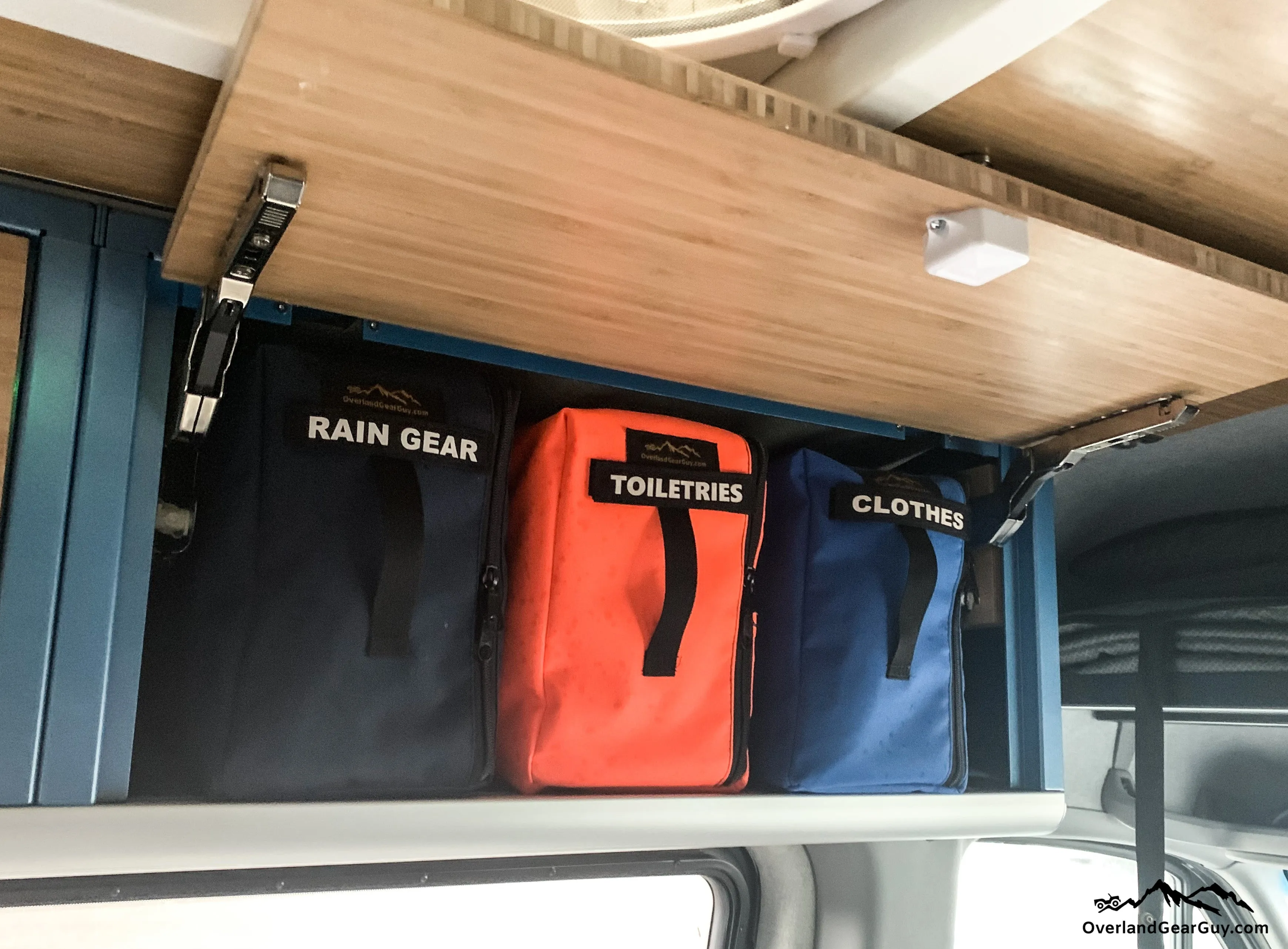 Storyteller Overhead Cabinet Storage Bags