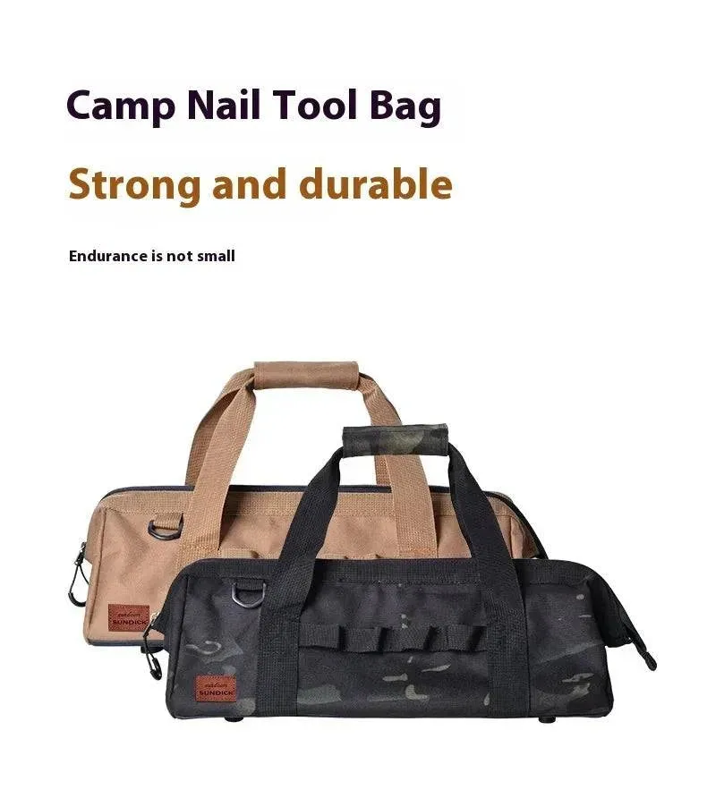 SUNDICK Outdoor camping tent accessories portable camping nail hammer storage waterproof and wear-resistant debris storage bag