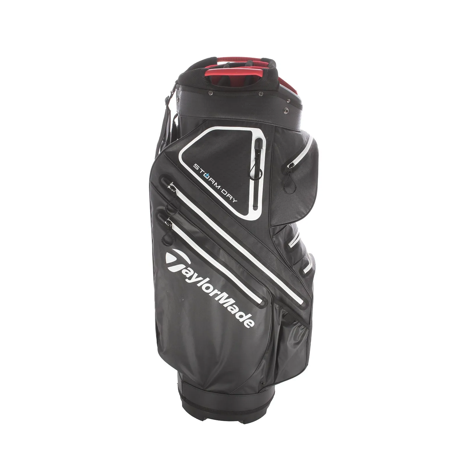 TaylorMade Storm Dry Cart Bag - Black/Red