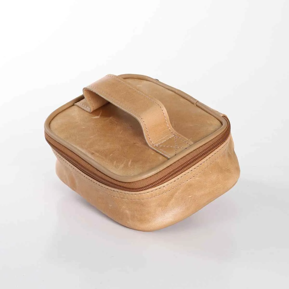 Thandana Leather Single Toiletry Case