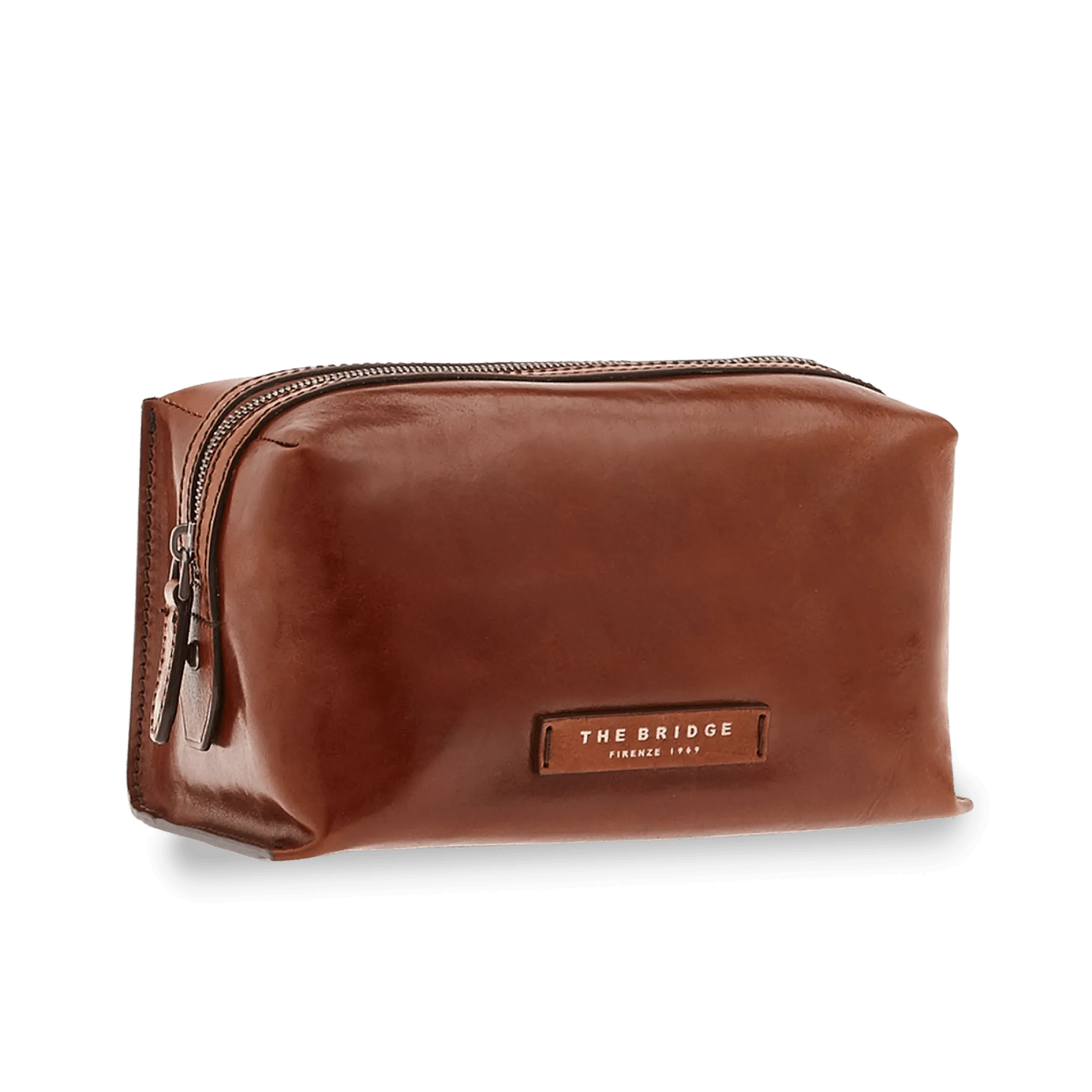 The Bridge Kallio Leather Toiletry Case