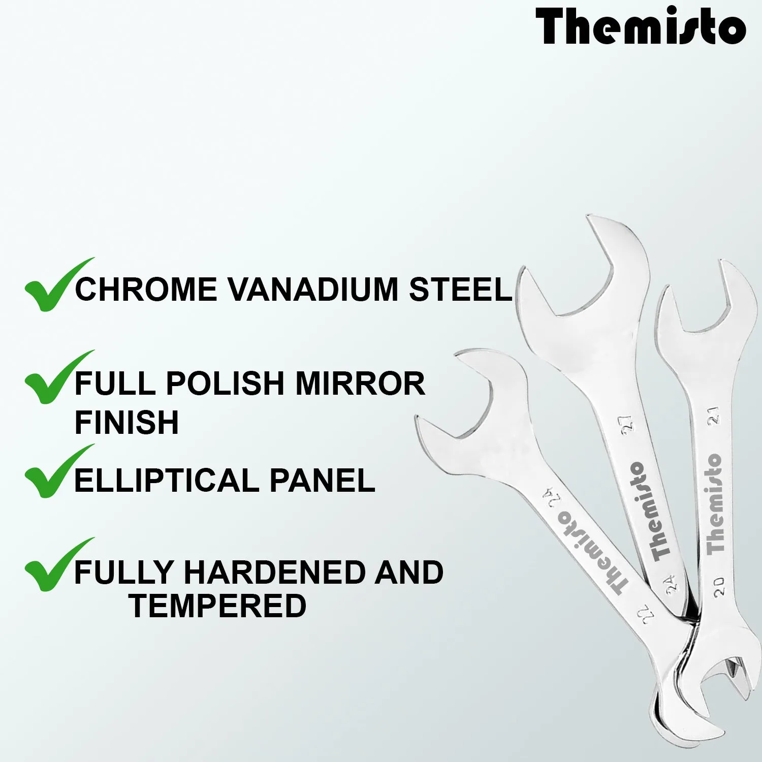 Themisto  TH-T18 8pcs. Elliptical Spanner (Pack of 8)