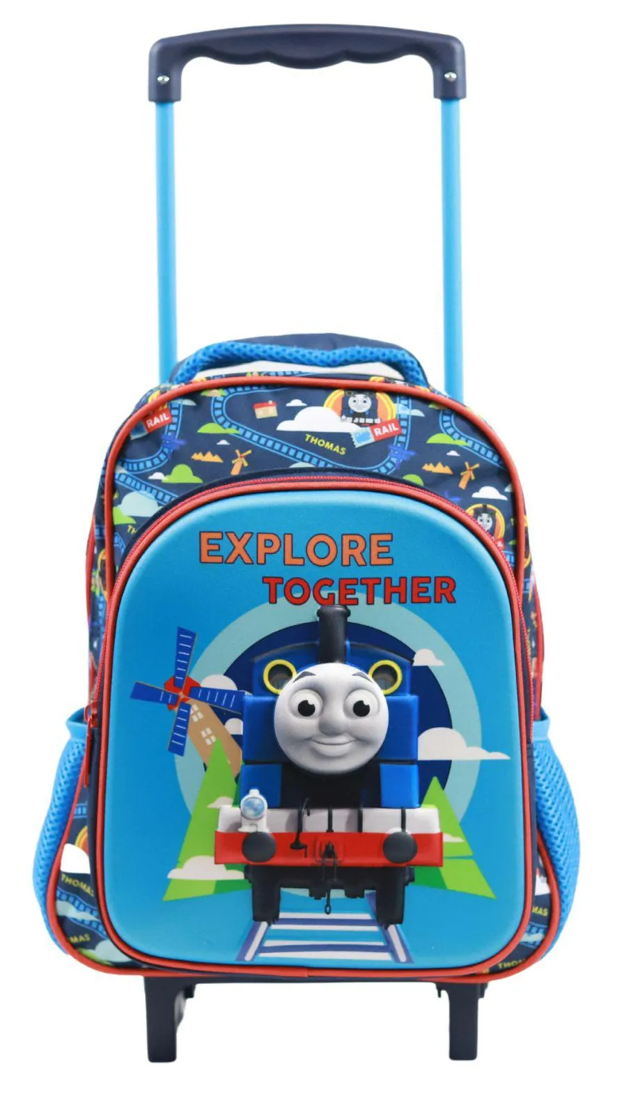 Thomas The Tank Engine - Explore Together - Wheeled Trolley Backpack