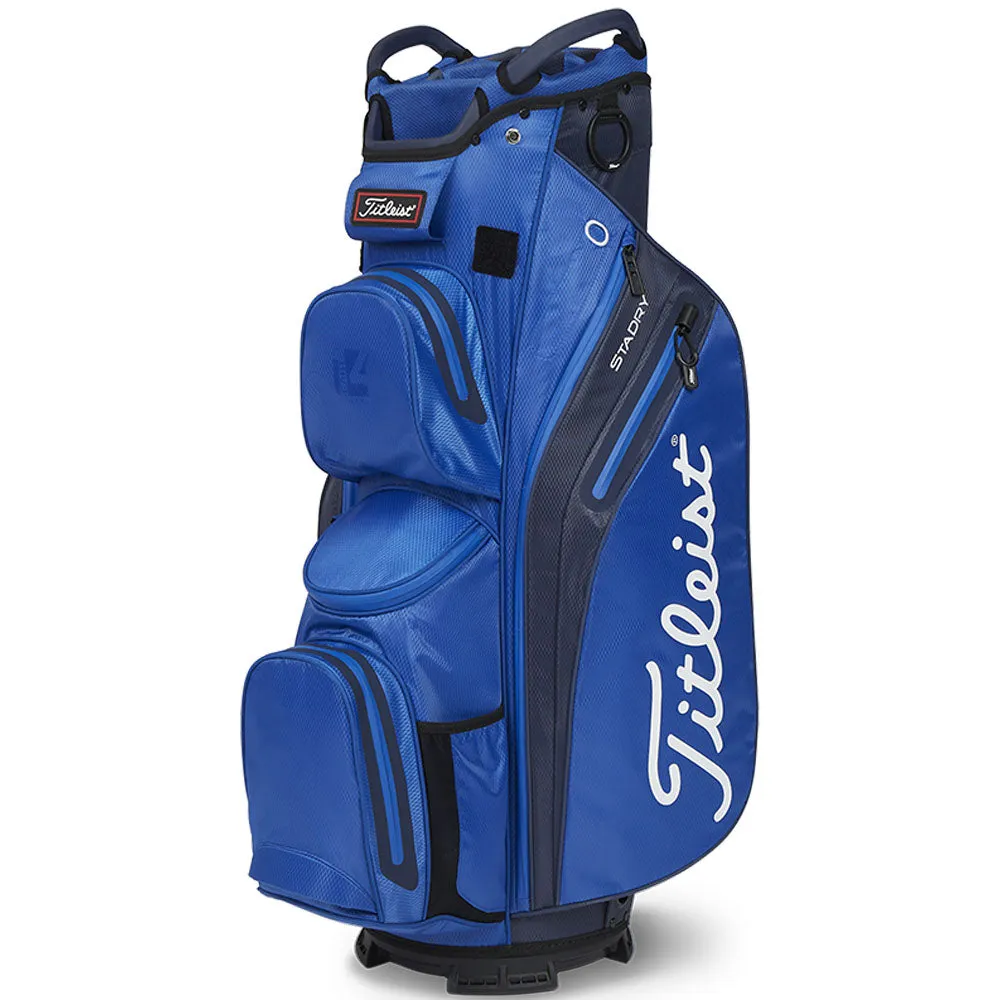 Titleist Cart 14 StaDry Waterproof Cart Bag - Royal/Navy