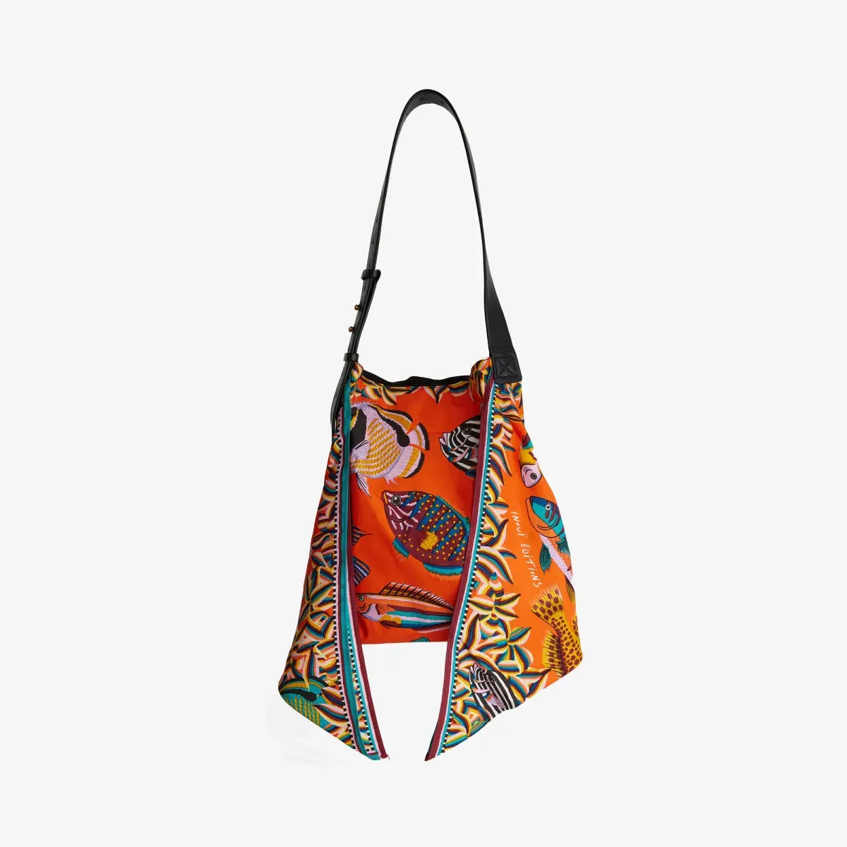 Tuba Orange Scarf Bag