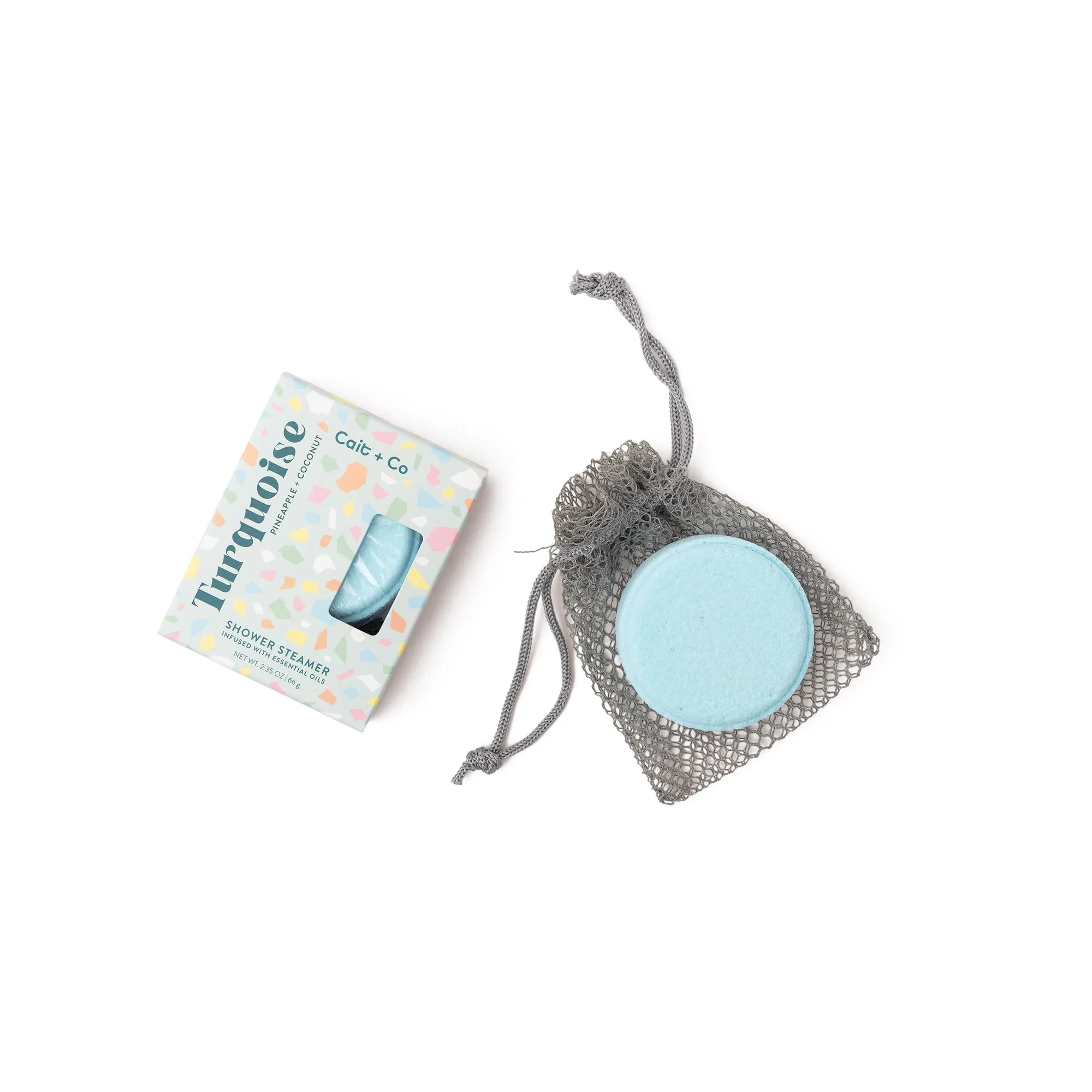 Turquoise Aromatherapy Shower Steamer