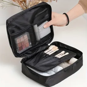 Ultimate Travel Makeup Bag  Compact Waterproof  Organized