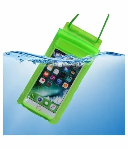 Universal Two Waterproof Phone Pouch Dry Bag Cover, Pack of 2 Pcs  @99.90/-(Color & Design May Vary)