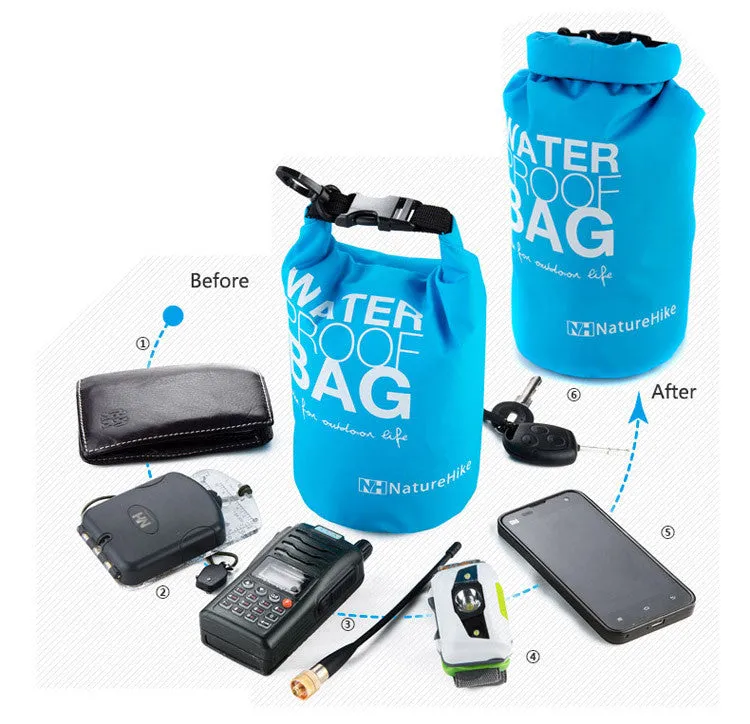 Water Sports Bag Small Ultralight Rafting Bag Waterproof Bag Dry Bag