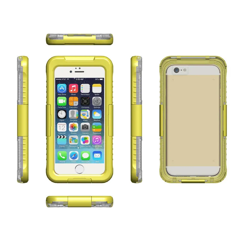 Waterproof Case for iPhone 6 4.7" Silicone Durable Dirt Shockproof Bag Waterproof Mobile Phone Cases