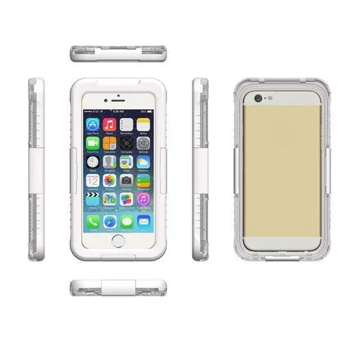 Waterproof Case for iPhone 6 4.7" Silicone Durable Dirt Shockproof Bag Waterproof Mobile Phone Cases