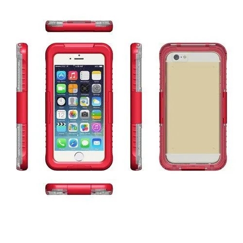 Waterproof Case for iPhone 6 4.7" Silicone Durable Dirt Shockproof Bag Waterproof Mobile Phone Cases