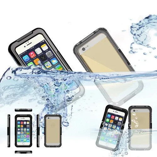 Waterproof Case for iPhone 6 4.7" Silicone Durable Dirt Shockproof Bag Waterproof Mobile Phone Cases