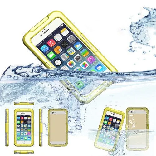 Waterproof Case for iPhone 6 4.7" Silicone Durable Dirt Shockproof Bag Waterproof Mobile Phone Cases