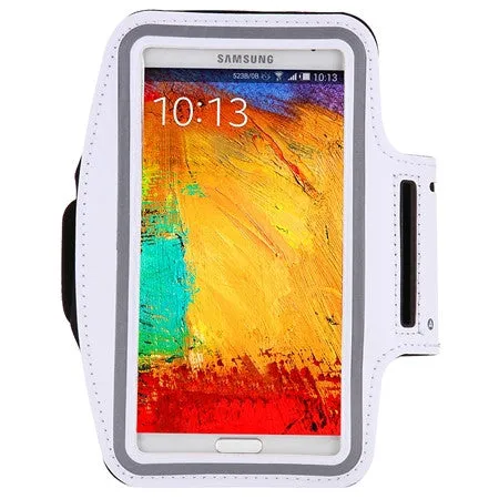 Waterproof Genernal Style PU Leather Case For Samsung Galaxy Note 1 2 3 4 N9100 Running Arm Band For Note4 smartphone case