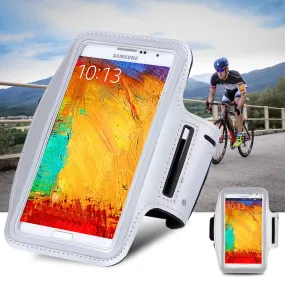 Waterproof Genernal Style PU Leather Case For Samsung Galaxy Note 1 2 3 4 N9100 Running Arm Band For Note4 smartphone case