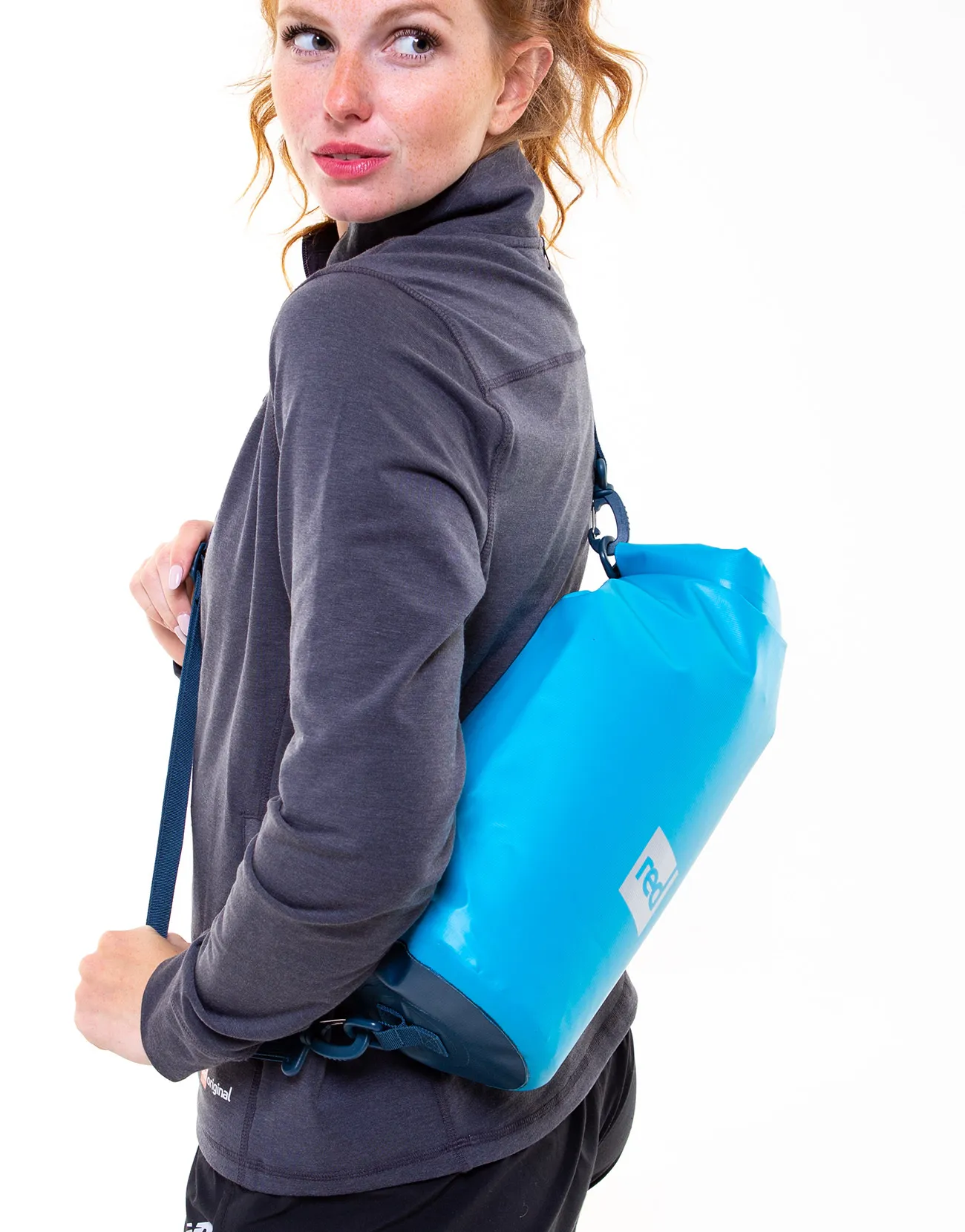 Waterproof Roll Top 10 Litre Dry Bag - Ride Blue