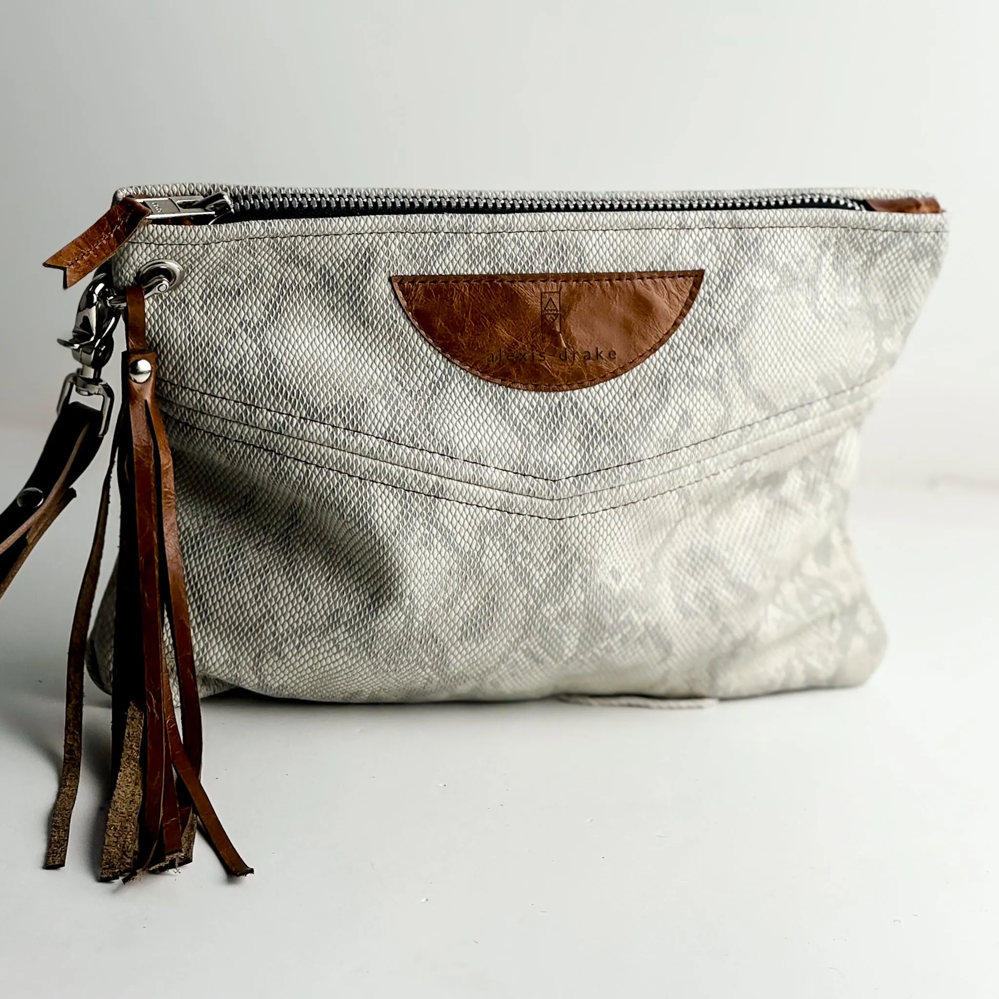 Western Woods Collection | Jackie Clutch | Winter Python