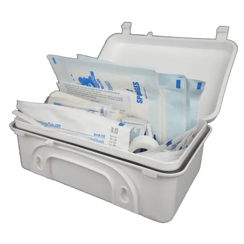 White Series 8 Unit First Aid Kit