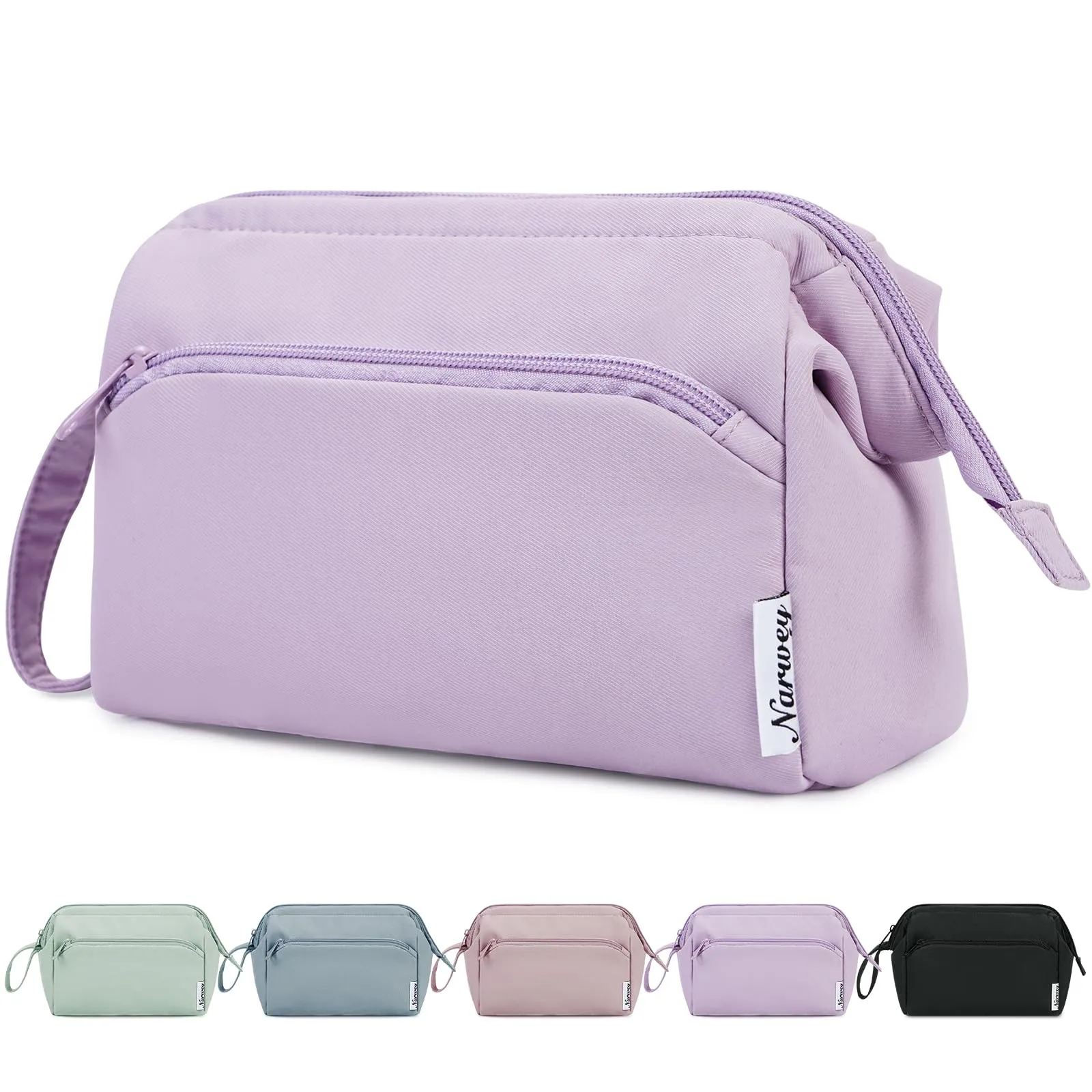 Wide-open Toiletry Make up Bag