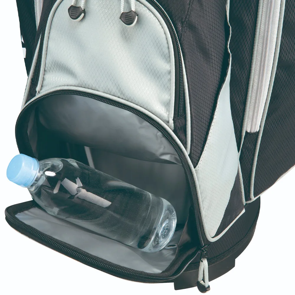 Yonex Waterproof Cart Bag - Black/Silver