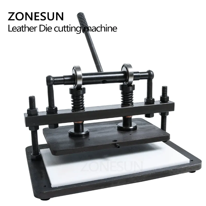 ZONESUN 3622cm DIY Handbag Wood Template Manual Leather Die Cutting Machine Photo Paper Sheet Mold Cutter Tool