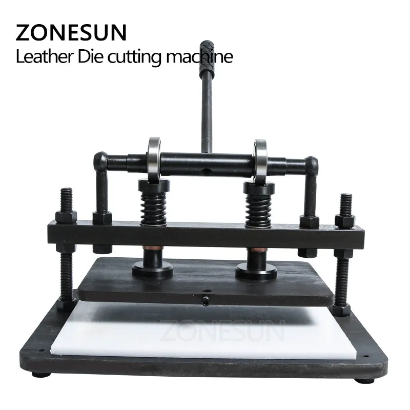 ZONESUN 3622cm DIY Handbag Wood Template Manual Leather Die Cutting Machine Photo Paper Sheet Mold Cutter Tool